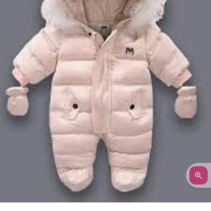 Adorable Pink Kids Footed Onesie